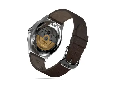 Tissot Heritage 1938 Automatic Cosc Black 3D model