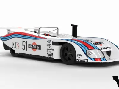 Lancia LC1  3D model