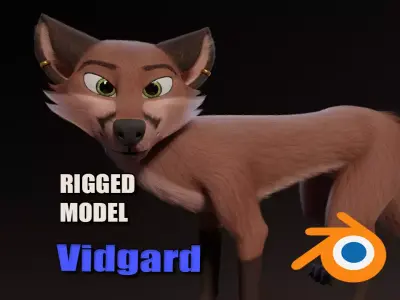 Vidgard Fox 3D model