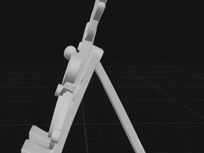 Reindeer phone stand 3D print model