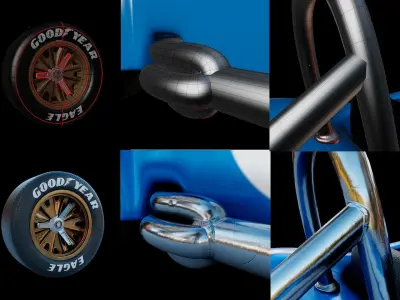 Shelby Cobra  3D model
