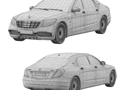 Mercedes Benz  Maybach S650 3D model