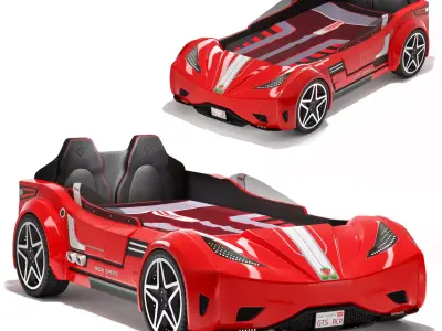 Cilek Gts car bed 3D model