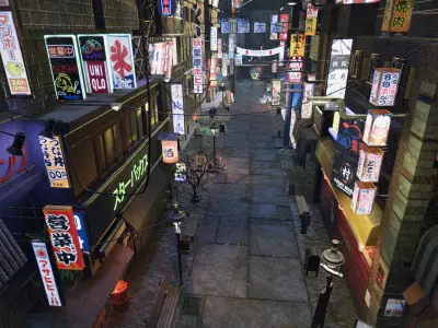 Unity - Urban Environment Master Course - Workfile included Low-poly 3D model