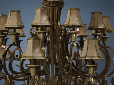 chandelier 3D model