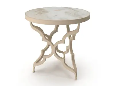 Tommy Bahama Accent Table Low-poly 3D model