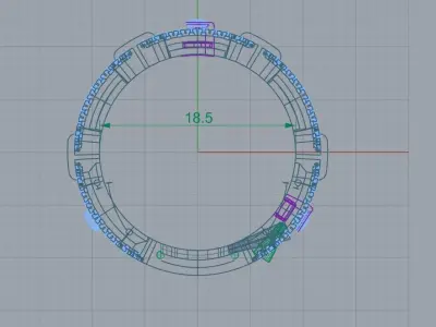 Fashion Messika MOVE 3D print model