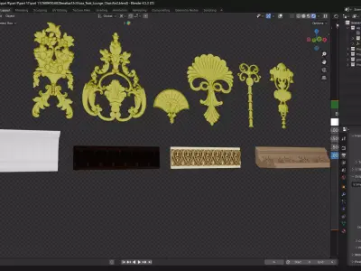 architectural decorative element 3D model