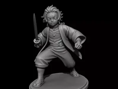Tanjiro - Kimetsu no Yaiba 3D print model