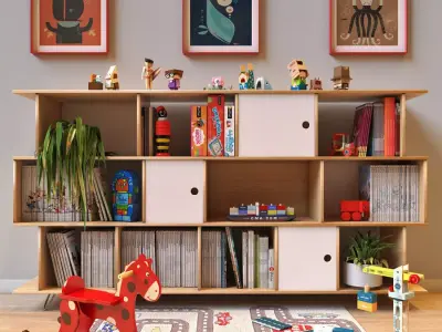 Vilac and Nathan and Papertoys Marshall Alexander 3D model