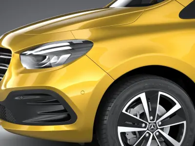Mercedes-Benz T-Class 2023 3D model
