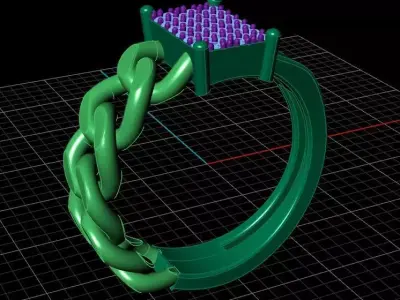 JEWELRY RING o27 3D print model
