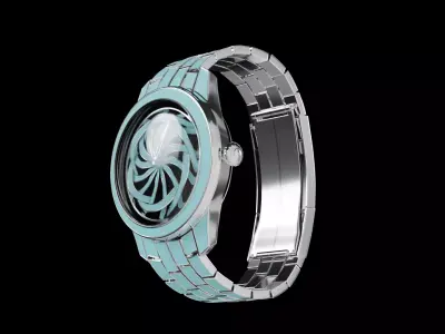 luxury watch Free 3D model