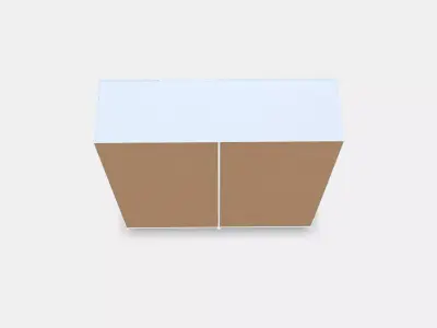 PAX - FARDAL Wardrobe 3 Low-poly 3D model