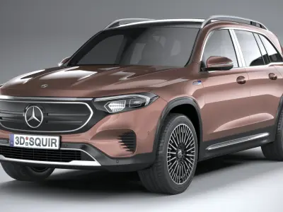 Mercedes-Benz EQB Basic 2022 3D model