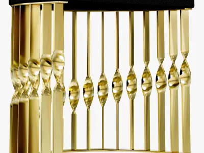 KOKET MANDY STOOL 3D model