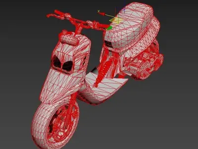 mbk booster spirit rx SPITRO 3D print model