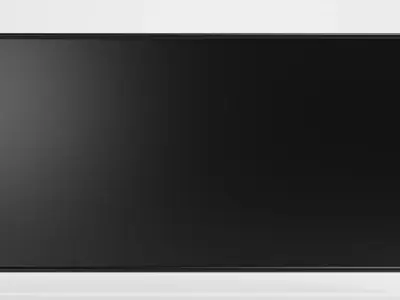 Smart TV Screen - Universal Flat Display Monitor Low-poly 3D model