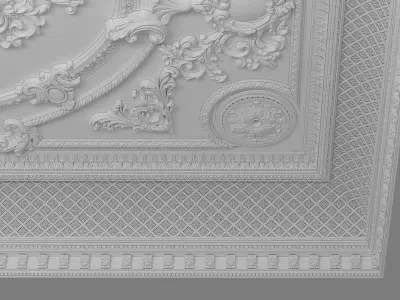 Ceiling classic 3D model