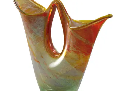 Double Spout Vase 3D model