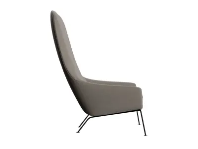 Dora High-back Chair 3D model