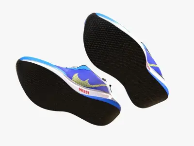 Shoes Sport Running Shoes Low-poly 3D model