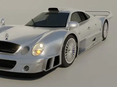 CLK GTR 1999 3D model