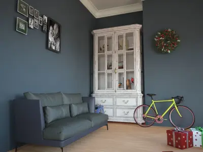 Interior Sofa 32 - For CNC and Interior 3D model