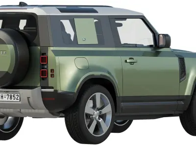 Land Rover Defender 90 2020 3D model