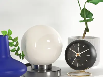 decorative set mj02 3D model