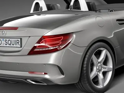 Mercedes-Benz SLC 2017 3D model