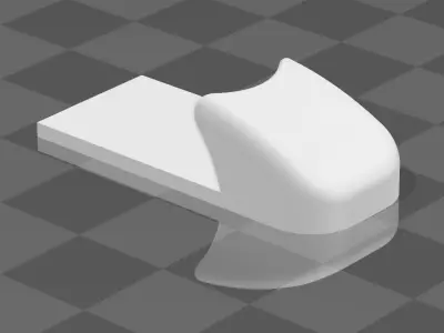 Mouse accessories - Curve  Model 3D print model