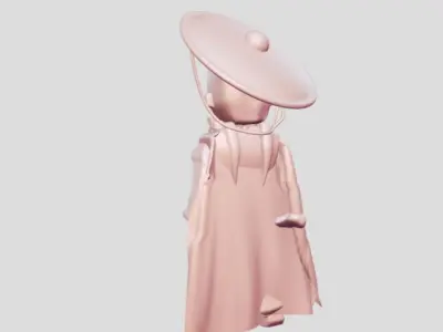 Funny Dummy Warrior 3D print model