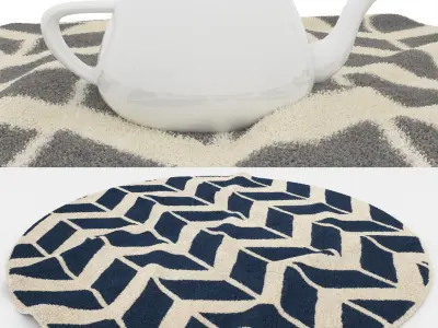 Rugs No 469 Low-poly 3D model
