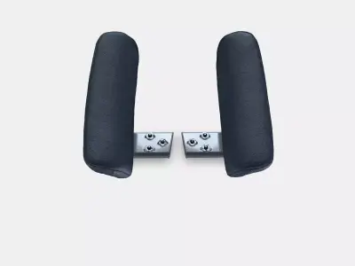 MULLFJALLET Armrest Low-poly 3D model