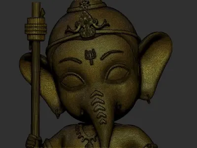 Ganesh ji 3d model 3D print model