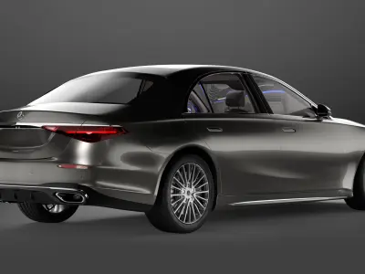 Mercedes-Benz S Class 2022 3D model