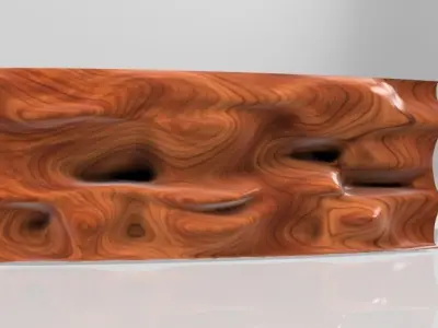 Curved wall version 1 3D model