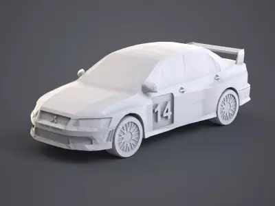 Mitsubishi Lancer 3D print model