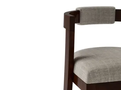 Asher Barstool 3D model