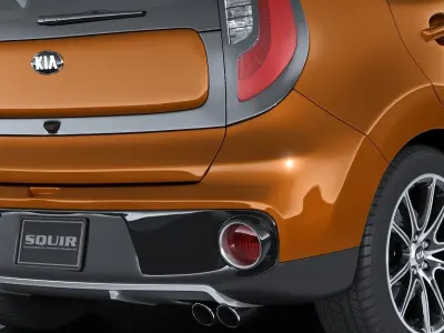 Kia Soul Turbo 2017 3D model