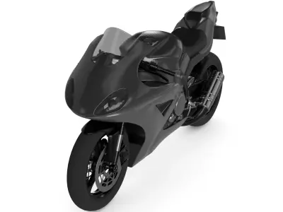 Sport Bike 3D model