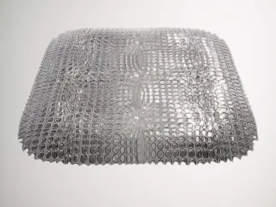 Black Bubble Wrap HQ PBR Textures Set Texture