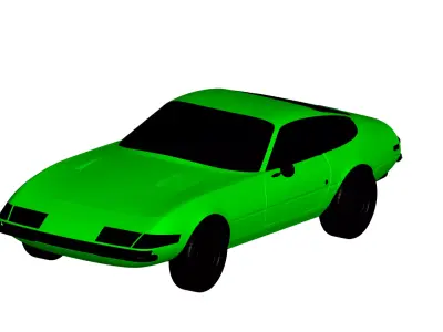 Ferrari 365 Daytona  3D model