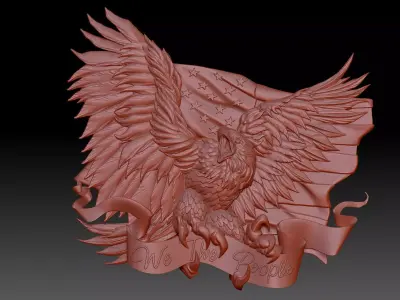 Eagle America 3D print model purchase