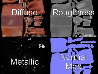 Luxury Handbag Model Pack Low-poly 3D model