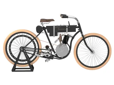 Harley Davidson Bike 1903 3D model