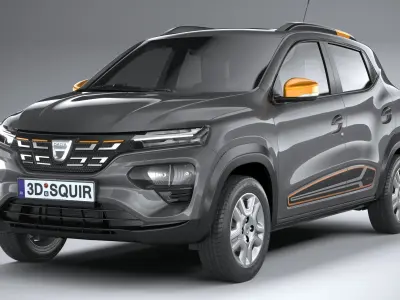 Dacia Spring 2022 3D model