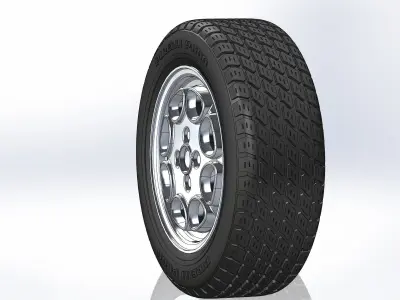 Custom wheels BBS Seral for your scale model 3D print model