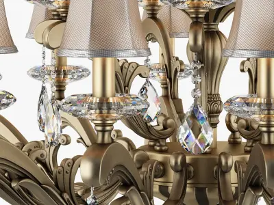 699218 Battitura Osgona Chandelier 3D model